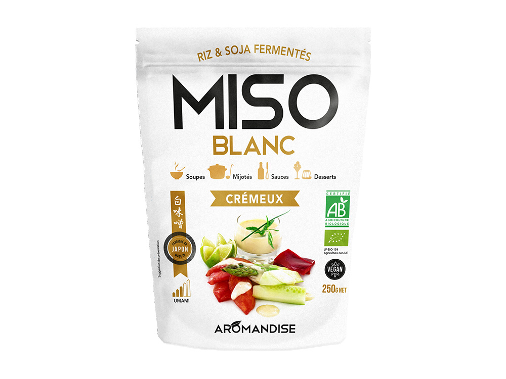 Aromandise Miso blanc crèmeux bio 250g - 8480